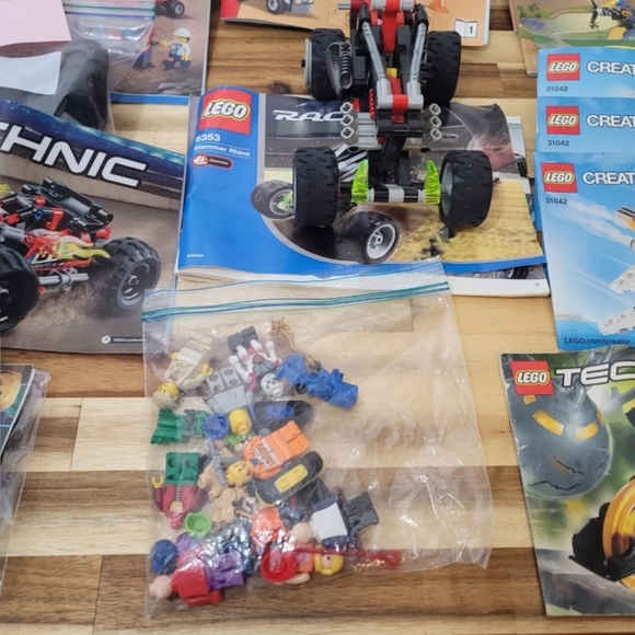 Lot of 6+ Lbs Lego City Creator Racers Technic & Juniors Mini Figures READ Desc - Picture 4 of 15